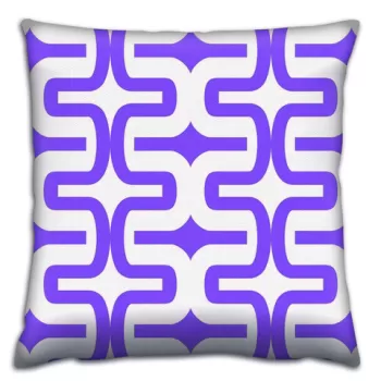Perna decorativa, A14139, 43x43 cm, 50% Bumbac / 50% Poliester, Multicolor imagine