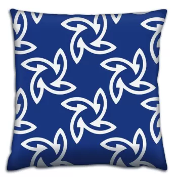 Perna decorativa, A14148, 43x43 cm, 50% Bumbac / 50% Poliester, Multicolor imagine