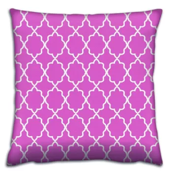 Perna decorativa, A14221, 43x43 cm, 50% Bumbac / 50% Poliester, Multicolor imagine