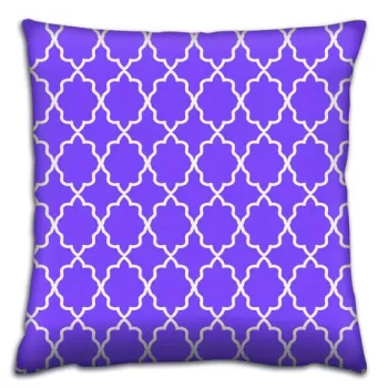 Perna decorativa, A14223, 43x43 cm, 50% Bumbac / 50% Poliester, Multicolor imagine