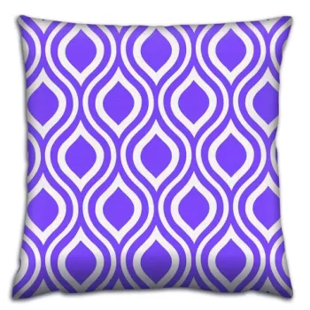 Perna decorativa, A14235, 43x43 cm, 50% Bumbac / 50% Poliester, Multicolor imagine