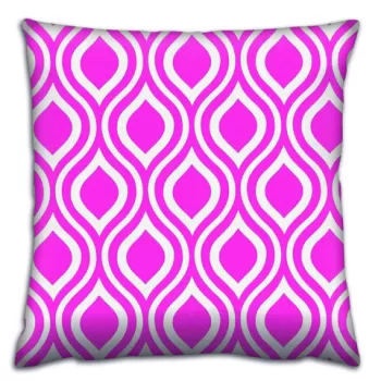 Perna decorativa, A14236, 43x43 cm, 50% Bumbac / 50% Poliester, Multicolor imagine