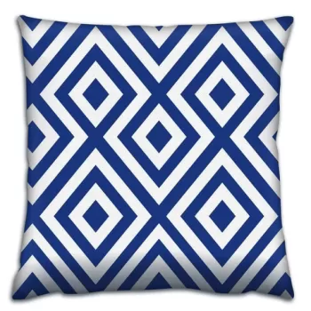 Perna decorativa, A14244, 43x43 cm, 50% Bumbac / 50% Poliester, Multicolor imagine