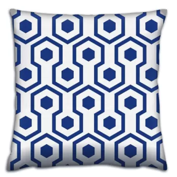 Perna decorativa, A14280, 43x43 cm, 50% Bumbac / 50% Poliester, Multicolor imagine
