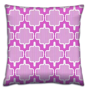 Perna decorativa, A14305, 43x43 cm, 50% Bumbac / 50% Poliester, Multicolor imagine