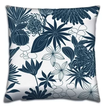 Perna decorativa, A14343, 43x43 cm, 50% Bumbac / 50% Poliester, Multicolor imagine