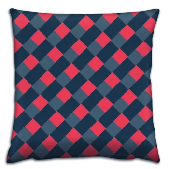 Perna decorativa, A14375, 43x43 cm, 50% Bumbac / 50% Poliester, Multicolor imagine