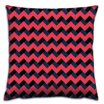 Perna decorativa, A14376, 43x43 cm, 50% Bumbac / 50% Poliester, Multicolor imagine