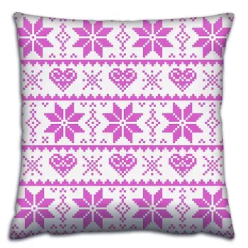 Perna decorativa, A14399, 43x43 cm, 50% Bumbac / 50% Poliester, Multicolor imagine