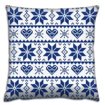 Perna decorativa, A14400, 43x43 cm, 50% Bumbac / 50% Poliester, Multicolor imagine