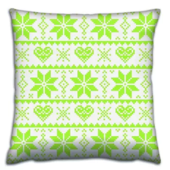 Perna decorativa, A14406, 43x43 cm, 50% Bumbac / 50% Poliester, Multicolor imagine