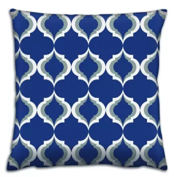 Perna decorativa, A14447, 43x43 cm, 50% Bumbac / 50% Poliester, Multicolor imagine