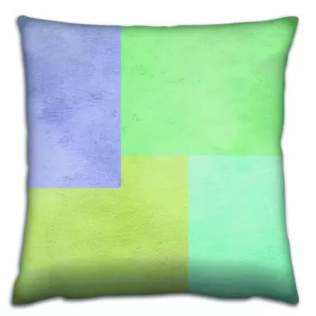 Perna decorativa, A14451, 43x43 cm, 50% Bumbac / 50% Poliester, Multicolor imagine