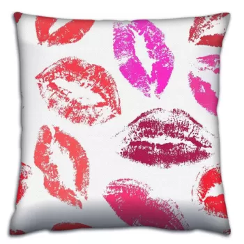 Perna decorativa, A14460, 43x43 cm, 50% Bumbac / 50% Poliester, Multicolor imagine