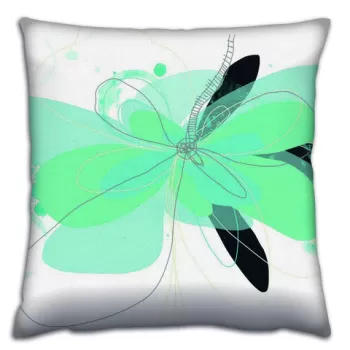 Perna decorativa, A14499, 43x43 cm, 50% Bumbac / 50% Poliester, Multicolor imagine