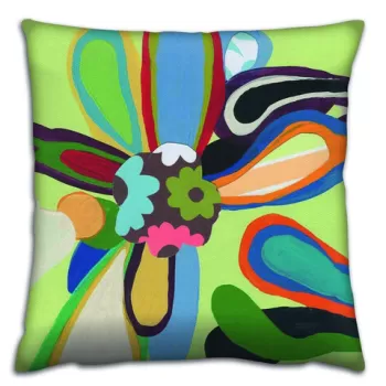 Perna decorativa, A14500, 43x43 cm, 50% Bumbac / 50% Poliester, Multicolor imagine