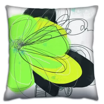 Perna decorativa, A14514, 43x43 cm, 50% Bumbac / 50% Poliester, Multicolor imagine