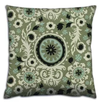 Perna decorativa, A14640, 43x43 cm, 50% Bumbac / 50% Poliester, Multicolor imagine