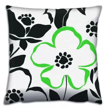 Perna decorativa, A14673, 43x43 cm, 50% Bumbac / 50% Poliester, Multicolor imagine