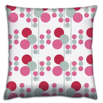 Perna decorativa, A14695, 43x43 cm, 50% Bumbac / 50% Poliester, Multicolor imagine