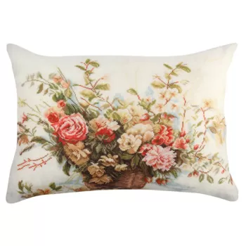 Perna decorativa, A50830, 33x48 cm, 50% Bumbac / 50% Poliester, Multicolor imagine