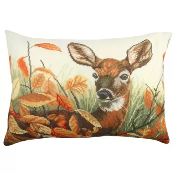 Perna decorativa, A50832, 33x48 cm, 50% Bumbac / 50% Poliester, Multicolor imagine