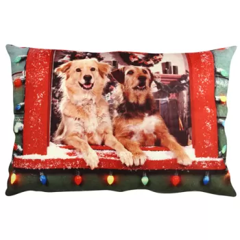 Perna decorativa, A50841, 33x48 cm, 50% Bumbac / 50% Poliester, Multicolor imagine