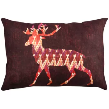 Perna decorativa, A50845, 33x48 cm, 50% Bumbac / 50% Poliester, Multicolor imagine