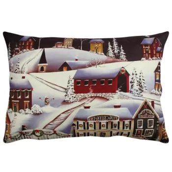 Perna decorativa, A50860, 33x48 cm, 50% Bumbac / 50% Poliester, Multicolor imagine