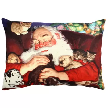 Perna decorativa, A50861, 33x48 cm, 50% Bumbac / 50% Poliester, Multicolor imagine