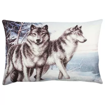 Perna decorativa, A50864, 33x48 cm, 50% Bumbac / 50% Poliester, Multicolor imagine