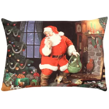 Perna decorativa, A50910, 33x48 cm, 50% Bumbac / 50% Poliester, Multicolor imagine