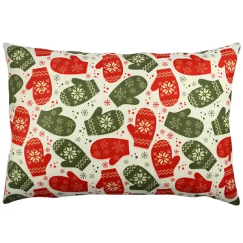 Perna decorativa, A50920, 33x48 cm, 50% Bumbac / 50% Poliester, Multicolor imagine