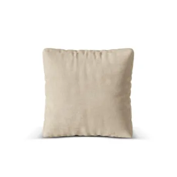 Perna decorativa, Martina-120, Micadoni Home, 40x40 cm, catifea, bej deschis imagine