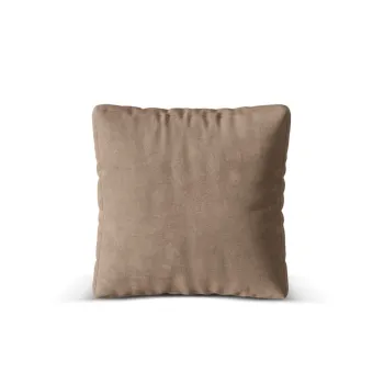 Perna decorativa, Martina-120, Micadoni Home, 40x40 cm, catifea, bej inchis imagine