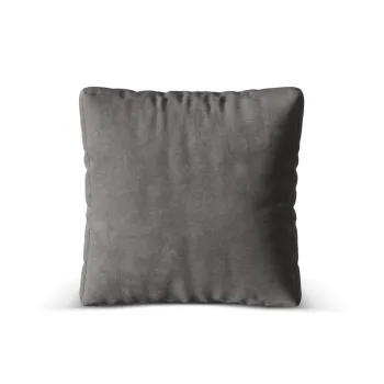 Perna decorativa, Martina-120, Micadoni Home, 55x55 cm, catifea, gri imagine