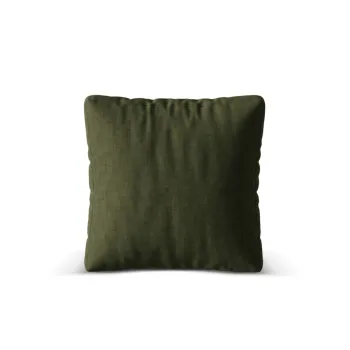 Perna decorativa, Martina-169, Micadoni Home, 40x40 cm, tesatura structurata catifelata, verde imagine