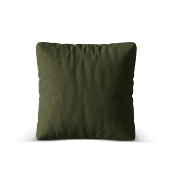 Perna decorativa, Martina-169, Micadoni Home, 55x55 cm, tesatura structurata catifelata, verde imagine