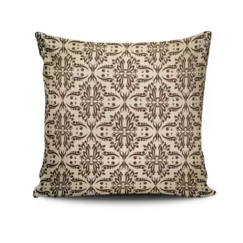 Perna decorativa, NKRLNT-121, 43x43 cm, 50% Bumbac / 50% Poliester, Multicolor imagine