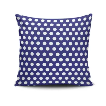 Perna decorativa, NKRLNT-149, 43x43 cm, 50% Bumbac / 50% Poliester, Multicolor imagine