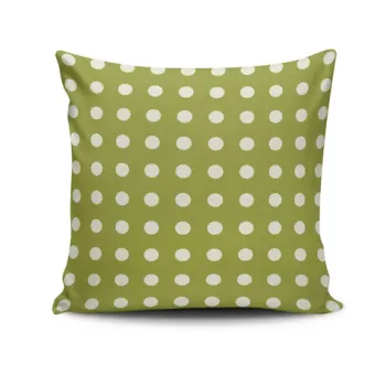 Perna decorativa, NKRLNT-162, 43x43 cm, 50% Bumbac / 50% Poliester, Multicolor imagine