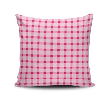 Perna decorativa, NKRLNT-165, 43x43 cm, 50% Bumbac / 50% Poliester, Multicolor imagine