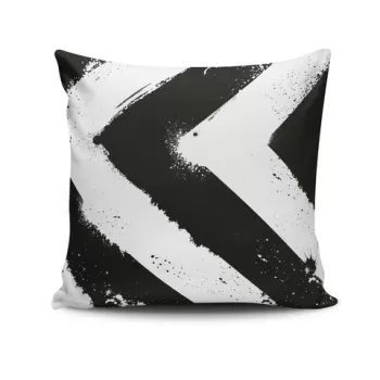 Perna decorativa, NKRLNT-204, 43x43 cm, 50% Bumbac / 50% Poliester, Multicolor imagine