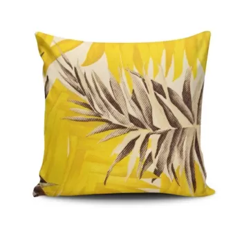 Perna decorativa, NKRLNT-240, 43x43 cm, 50% Bumbac / 50% Poliester, Multicolor imagine