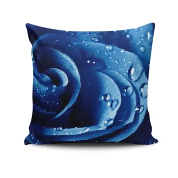 Perna decorativa, NKRLNT-270, 43x43 cm, 50% Bumbac / 50% Poliester, Multicolor imagine