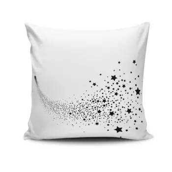 Perna decorativa, NKRLNT-284, 43x43 cm, 50% Bumbac / 50% Poliester, Multicolor imagine
