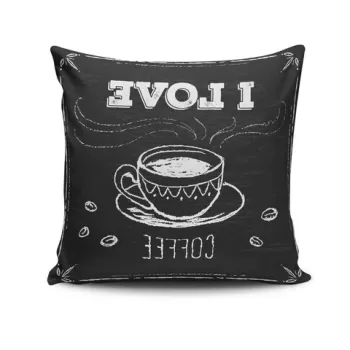 Perna decorativa, NKRLNT-313, 43x43 cm, 50% Bumbac / 50% Poliester, Multicolor imagine