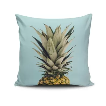 Perna decorativa, NKRLNT-336, 43x43 cm, 50% Bumbac / 50% Poliester, Multicolor imagine