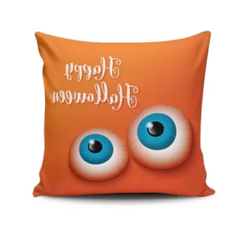 Perna decorativa, NKRLNT-347, 43x43 cm, 50% Bumbac / 50% Poliester, Multicolor imagine