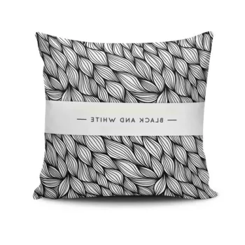 Perna decorativa, NKRLNT-364, 43x43 cm, 50% Bumbac / 50% Poliester, Multicolor imagine